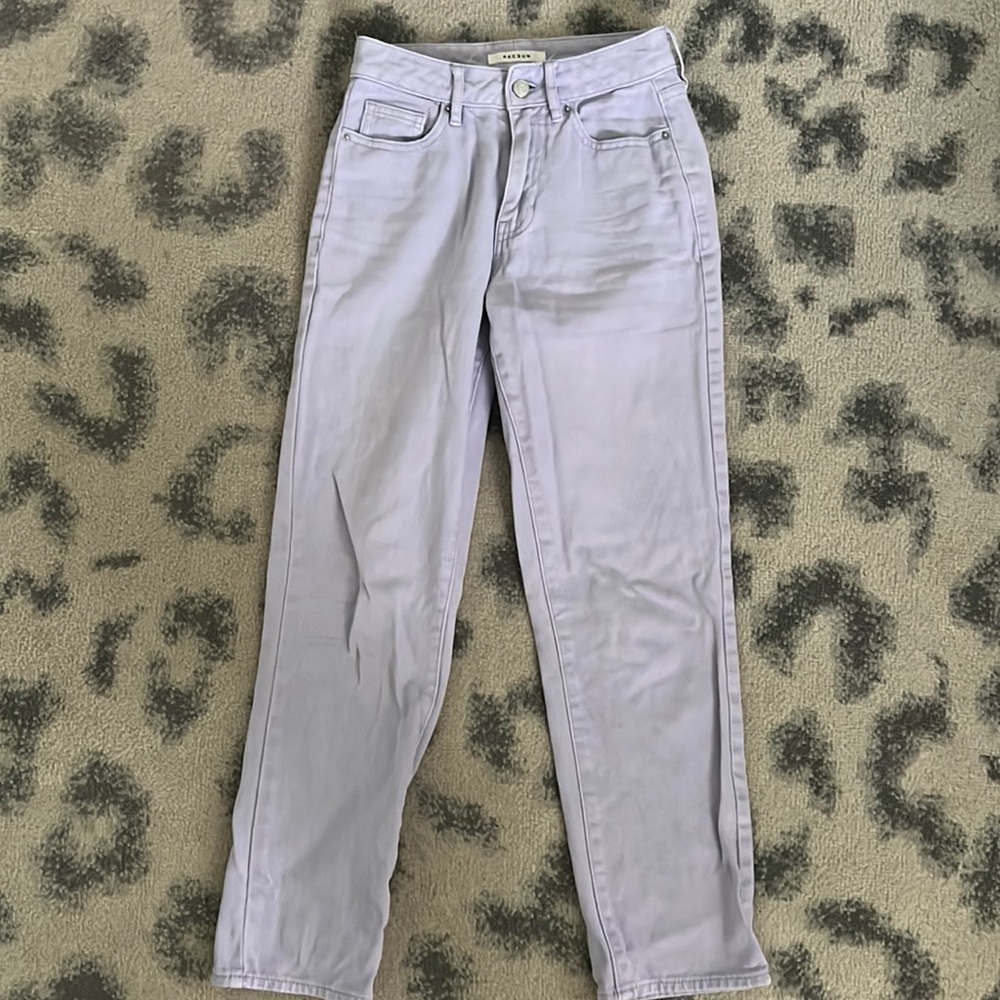 PacSun mom jeans in lavender size 23